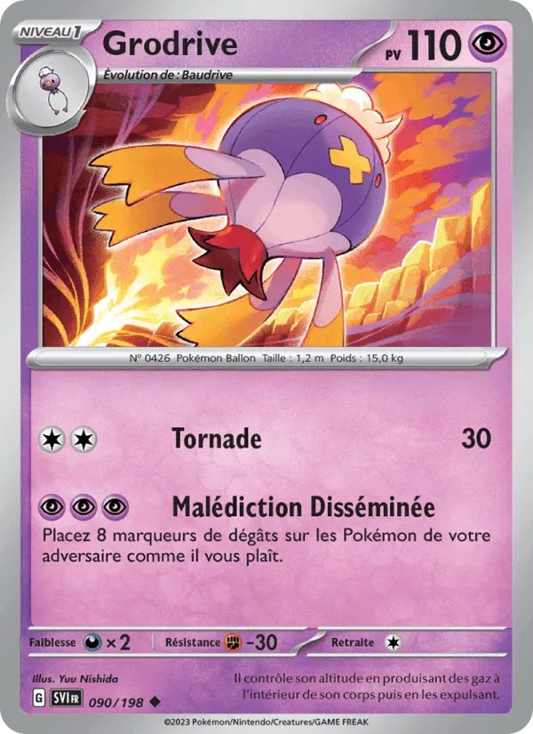 Grodrive · Écarlate et Violet 090/198