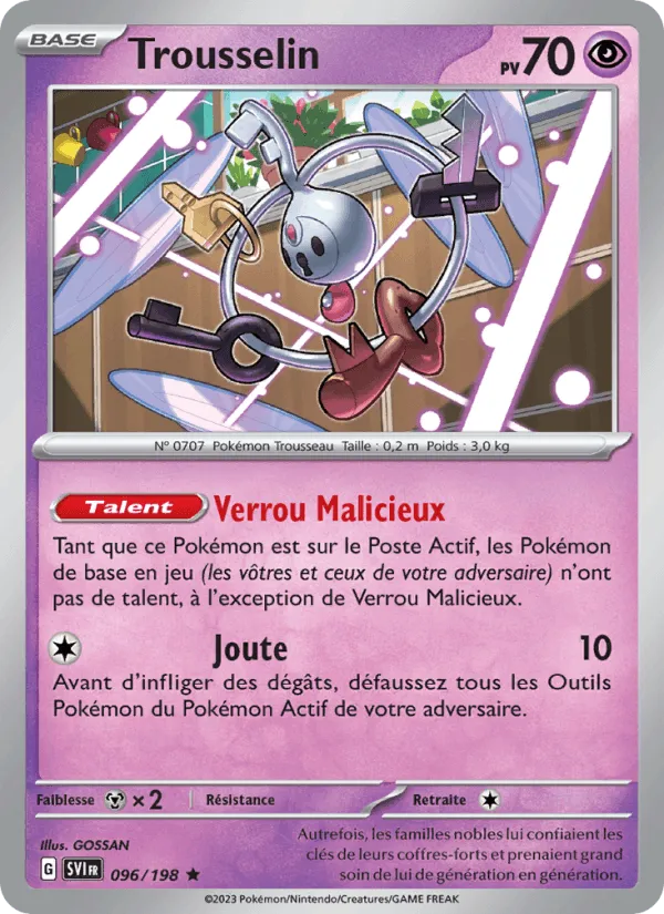 Trousselin · Écarlate et Violet 096/198
