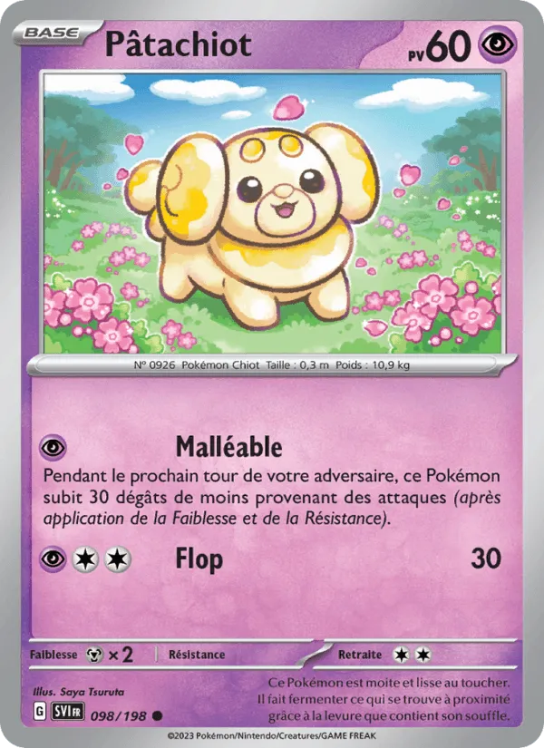 Pâtachiot · Écarlate et Violet 098/198