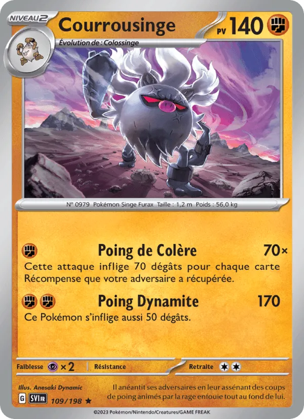 Courrousinge · Écarlate et Violet 109/198