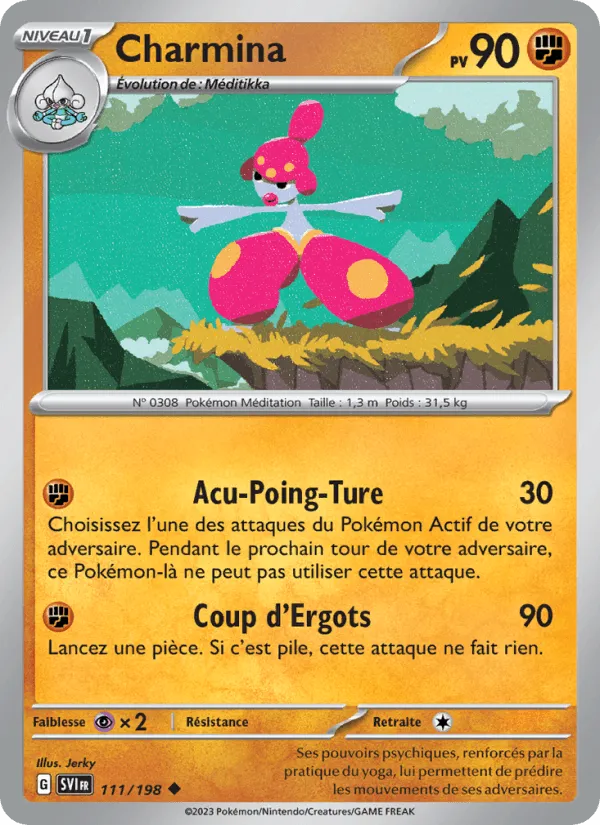 Charmina · Écarlate et Violet 111/198