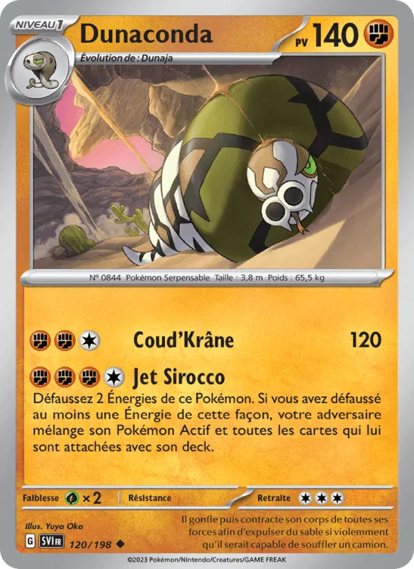 Dunaconda · Écarlate et Violet 120/198