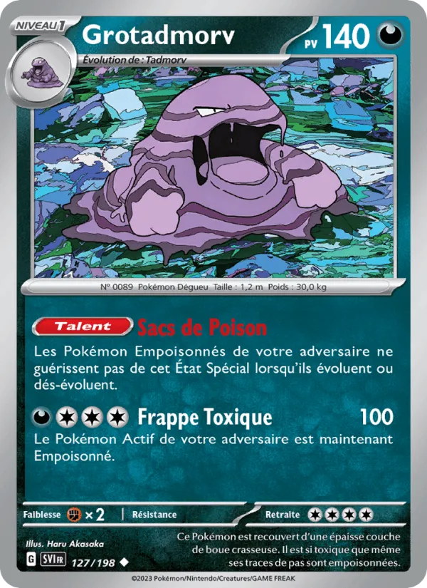 Grotadmorv · Écarlate et Violet 127/198