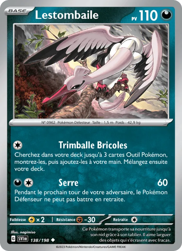 Lestombaile · Écarlate et Violet 138/198