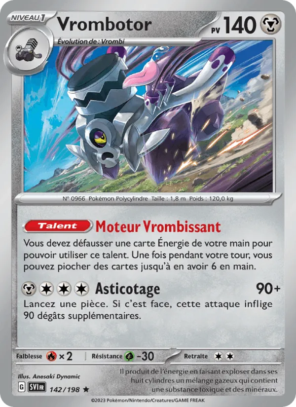 Vrombotor · Écarlate et Violet 142/198