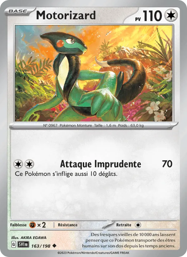 Motorizard · Écarlate et Violet 163/198
