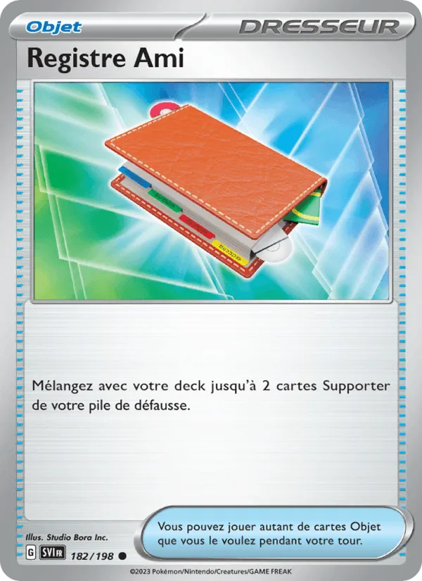 Registre Ami · Écarlate et Violet 182/198