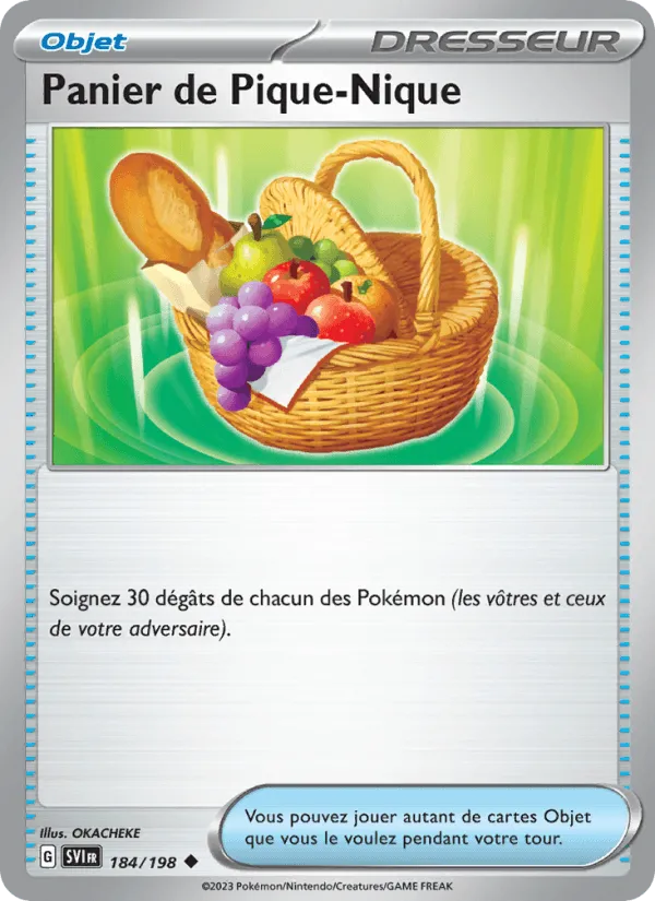 Panier de Pique-Nique · Écarlate et Violet 184/198