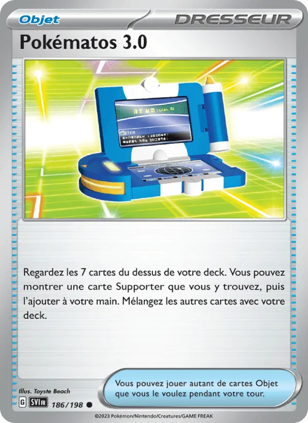 Pokématos 3.0 · Écarlate et Violet 186/198