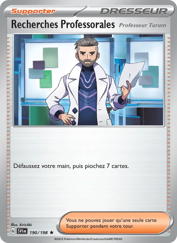 Recherches Professorales · Écarlate et Violet 190/198