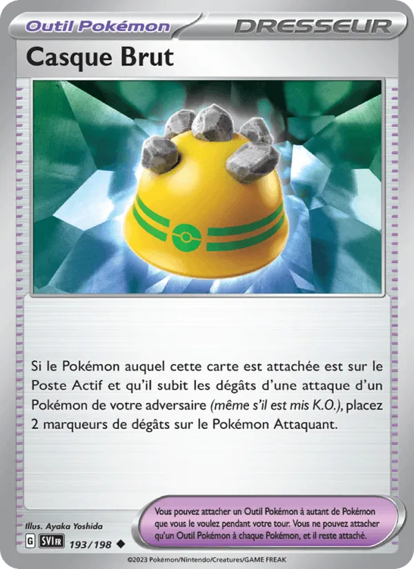 Casque Brut · Écarlate et Violet 193/198