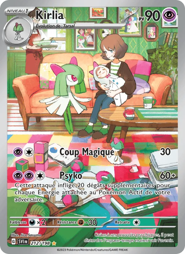Kirlia · Écarlate et Violet 212/198