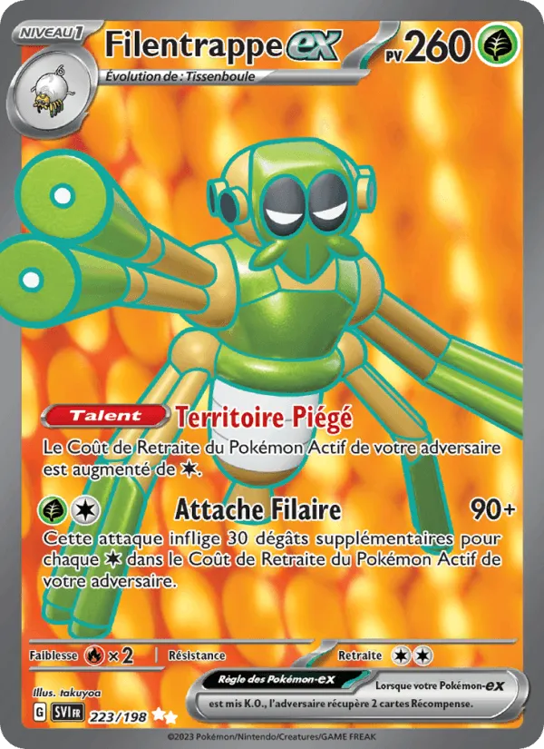 Filentrappe-ex · Écarlate et Violet 223/198
