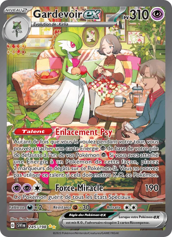 Gardevoir-ex · Écarlate et Violet 245/198