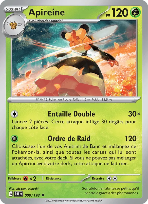 Apireine · Évolutions à Paldea 009/193