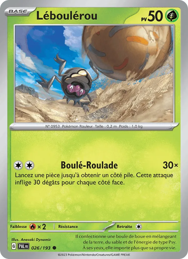 Léboulérou · Évolutions à Paldea 026/193