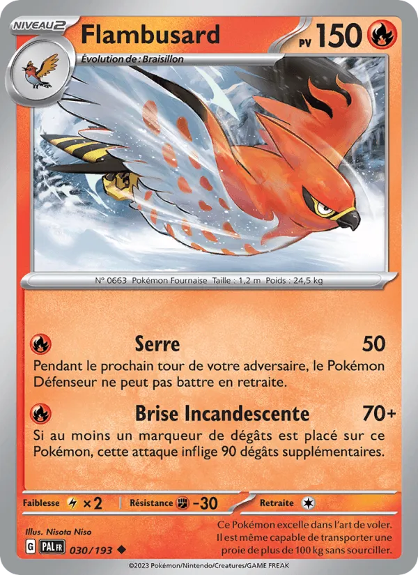 Flambusard · Évolutions à Paldea 030/193