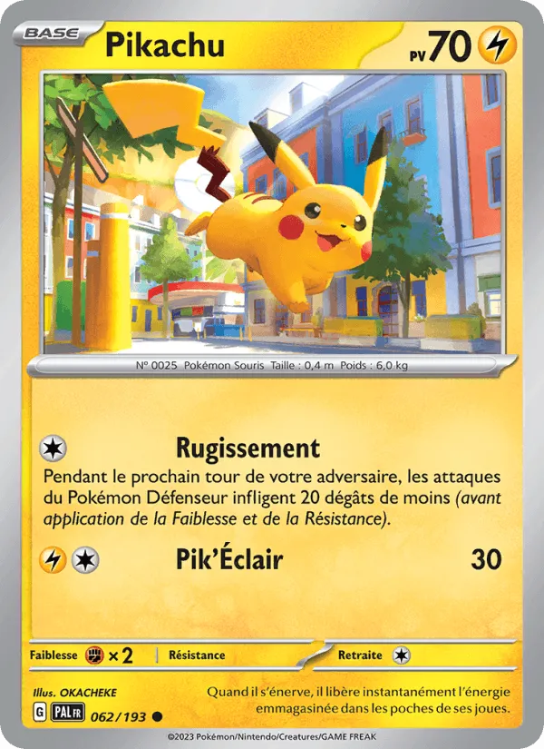 Pikachu · Évolutions à Paldea 062/193