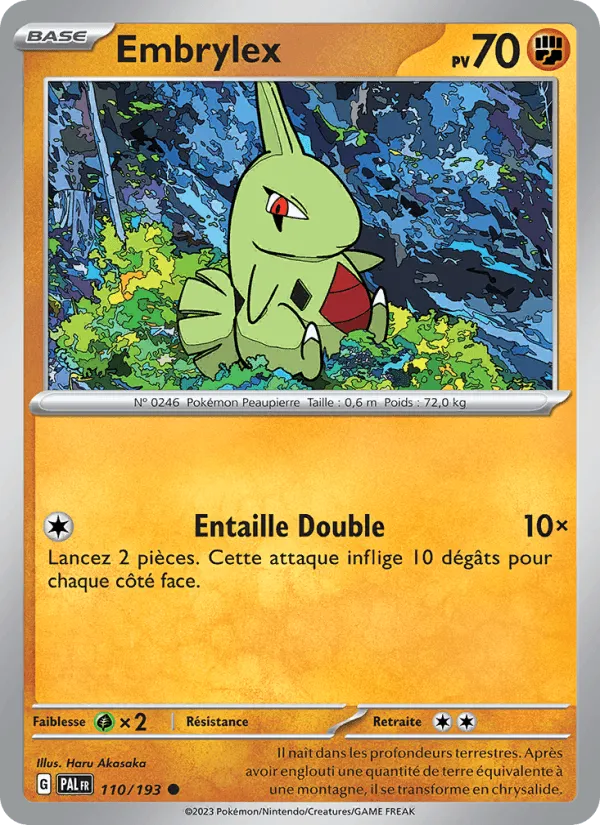 Embrylex · Évolutions à Paldea 110/193