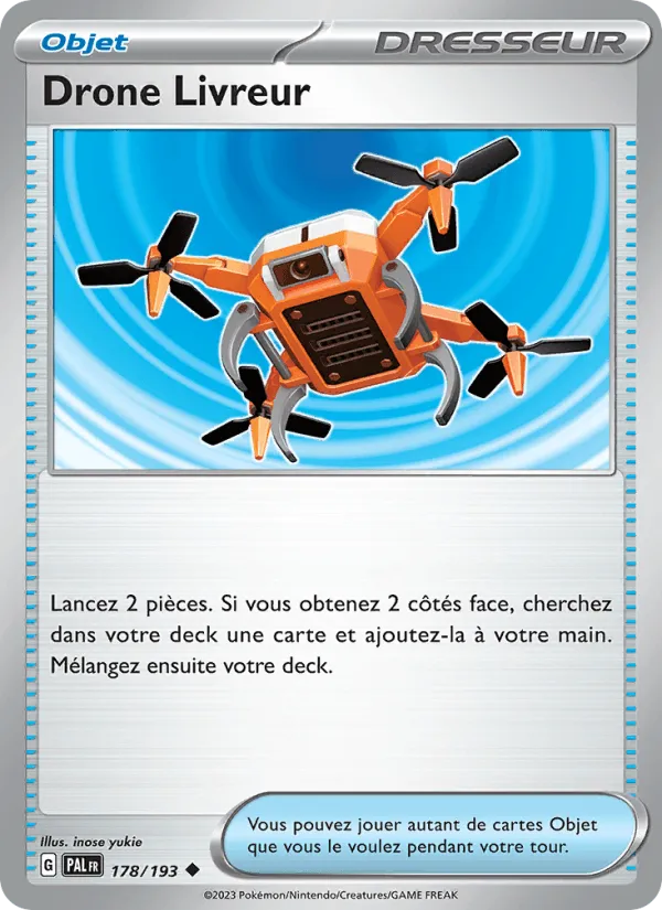 Drone Livreur · Évolutions à Paldea 178/193