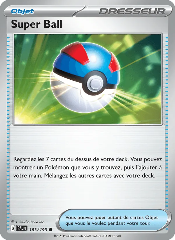 Super Ball · Évolutions à Paldea 183/193