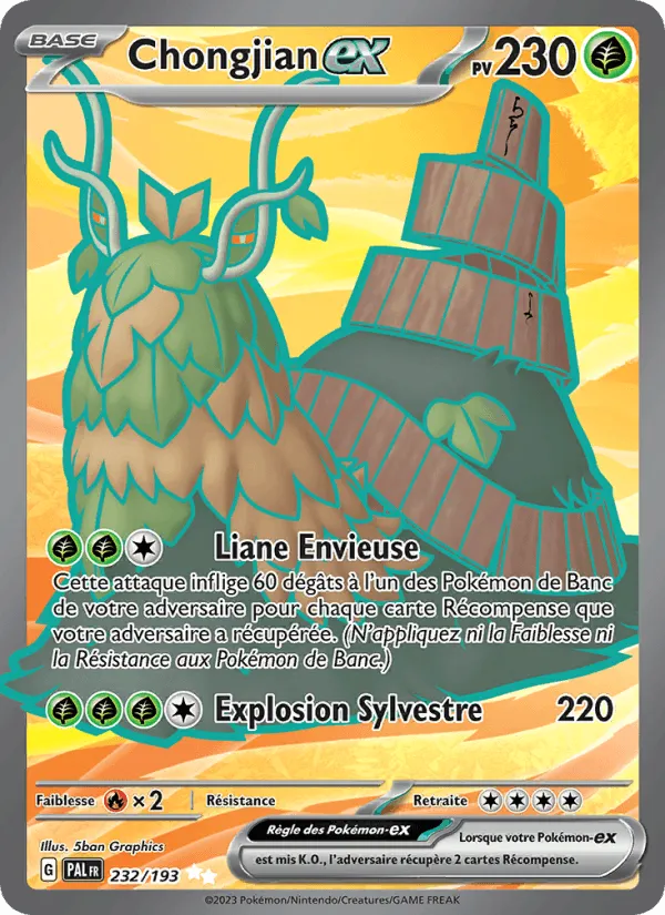 Chongjian-ex · Évolutions à Paldea 232/193