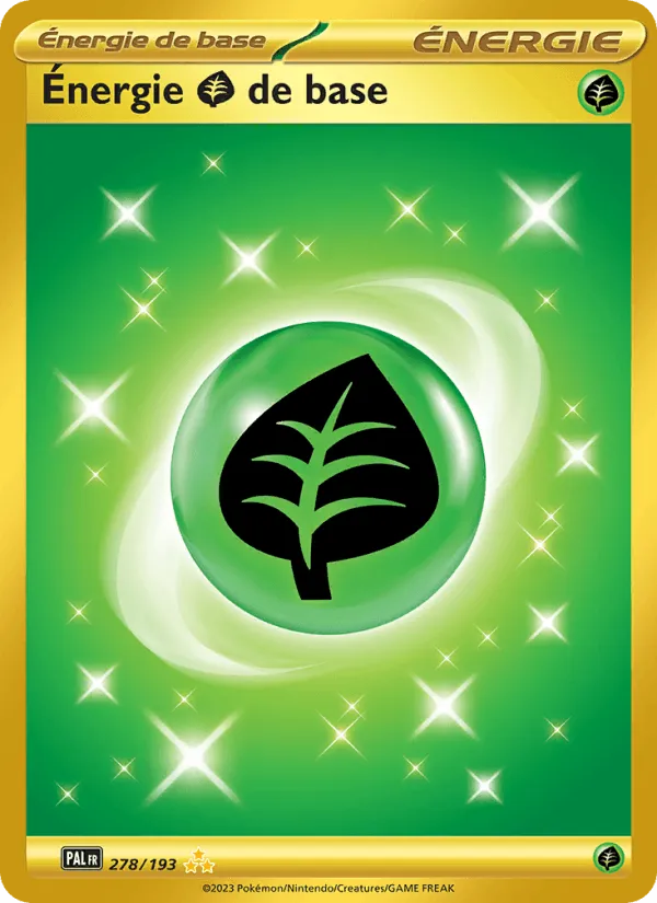 Énergie Grass de base · Évolutions à Paldea 278/193
