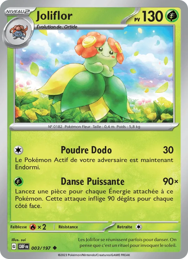 Joliflor · Flammes Obsidiennes 003/197