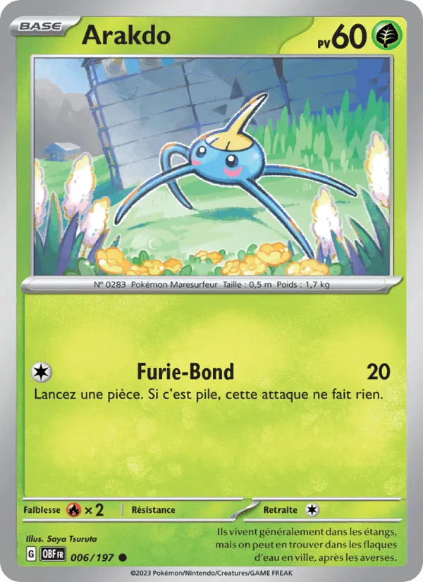 Arakdo · Flammes Obsidiennes 006/197