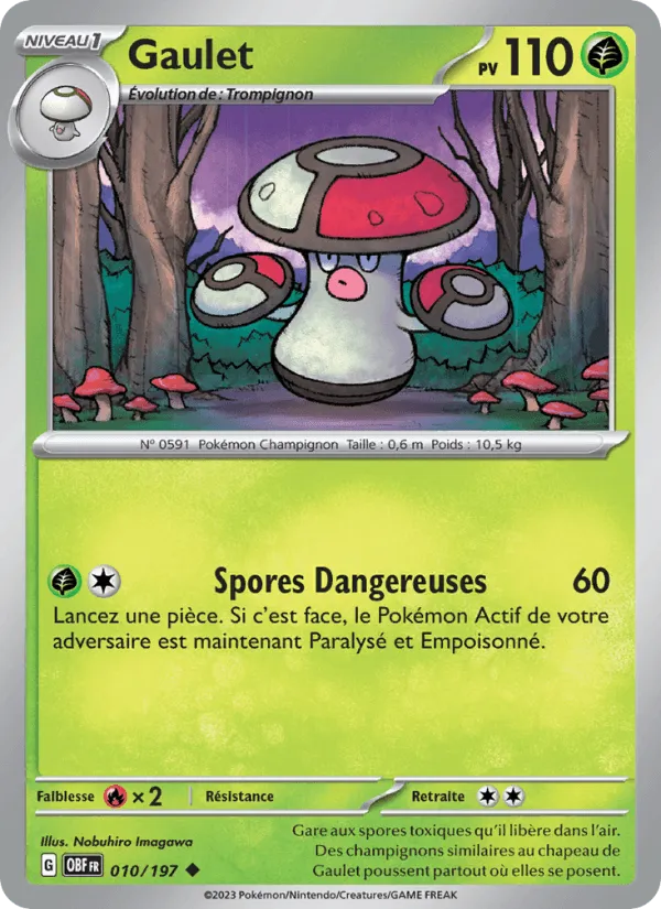 Gaulet · Flammes Obsidiennes 010/197