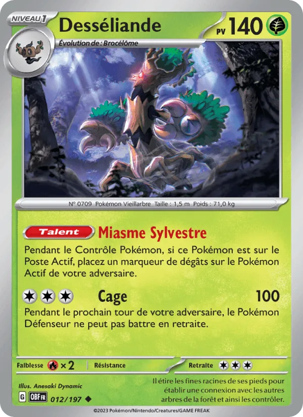 Desséliande · Flammes Obsidiennes 012/197