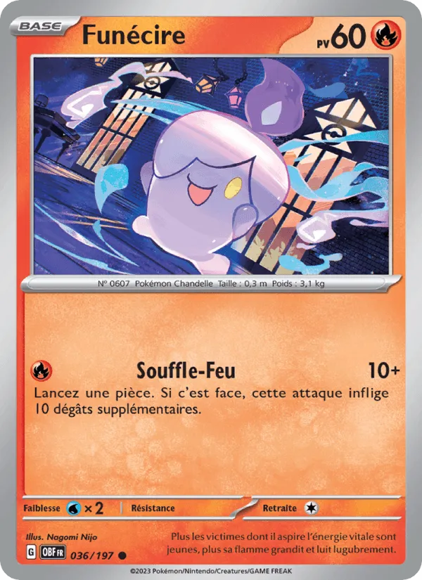 Funécire · Flammes Obsidiennes 036/197