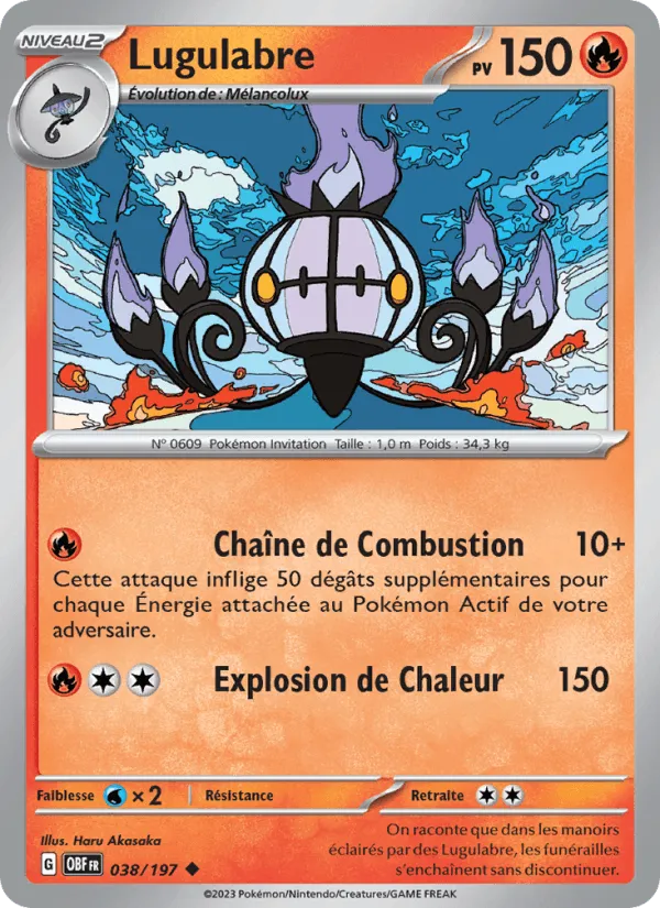 Lugulabre · Flammes Obsidiennes 038/197