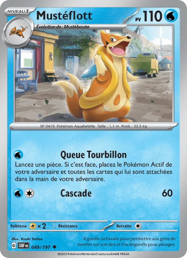 Mustéflott · Flammes Obsidiennes 049/197