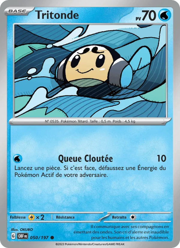 Tritonde · Flammes Obsidiennes 050/197