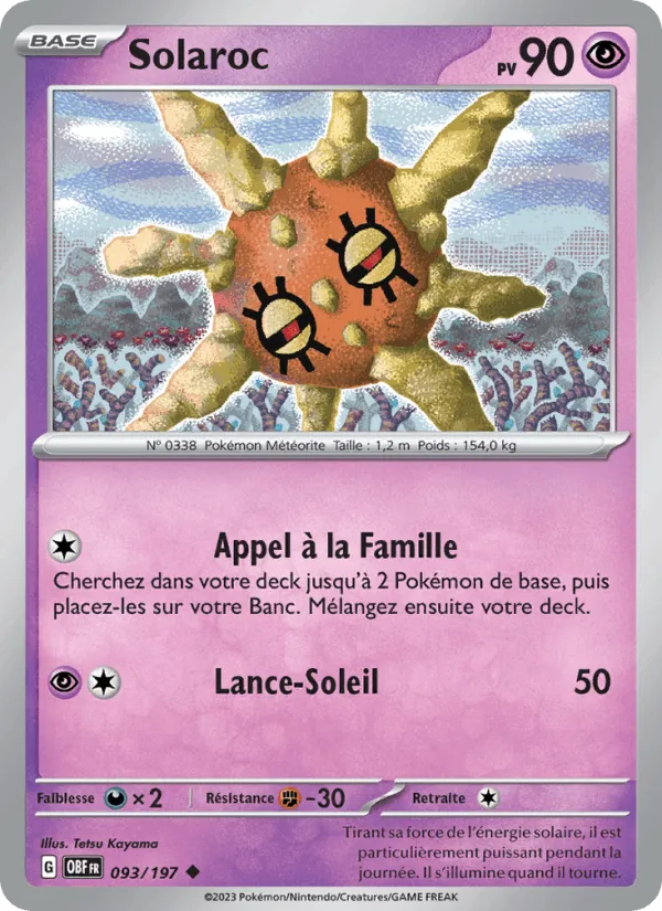 Solaroc · Flammes Obsidiennes 093/197