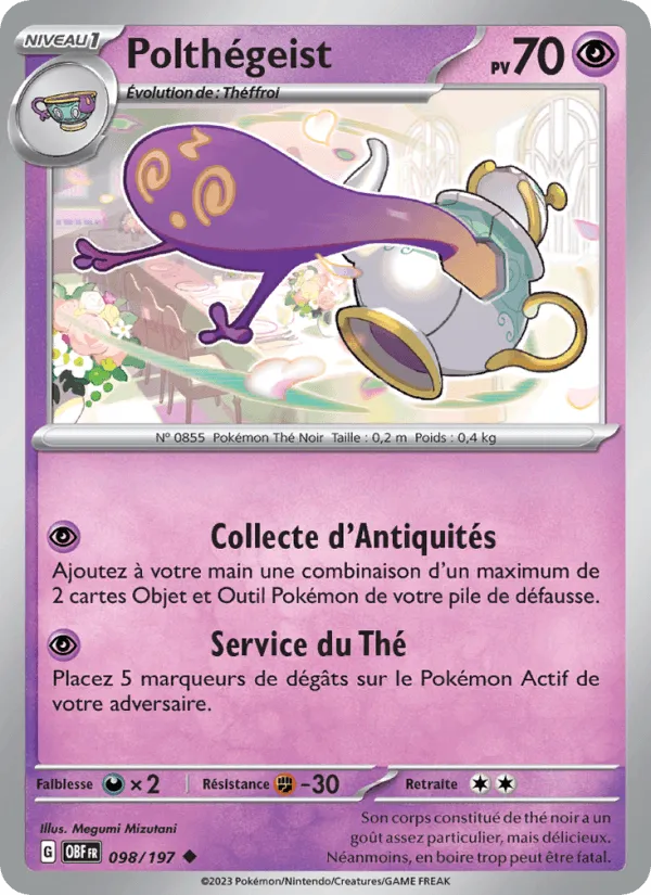 Polthégeist · Flammes Obsidiennes 098/197