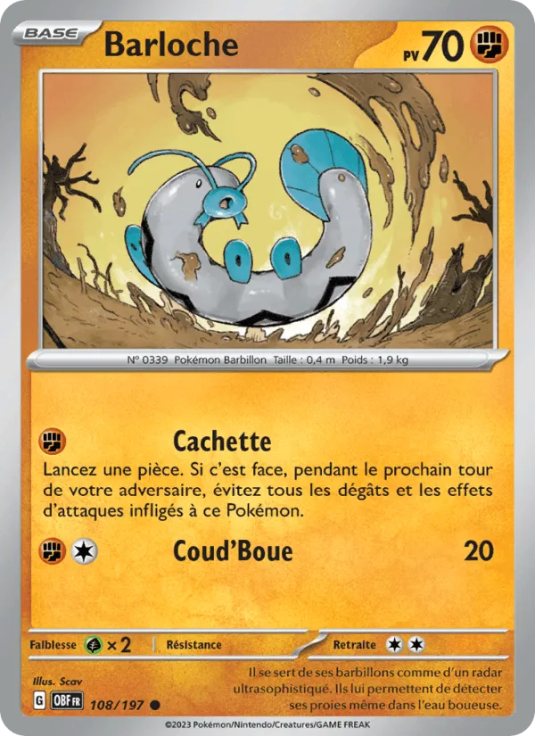 Barloche · Flammes Obsidiennes 108/197