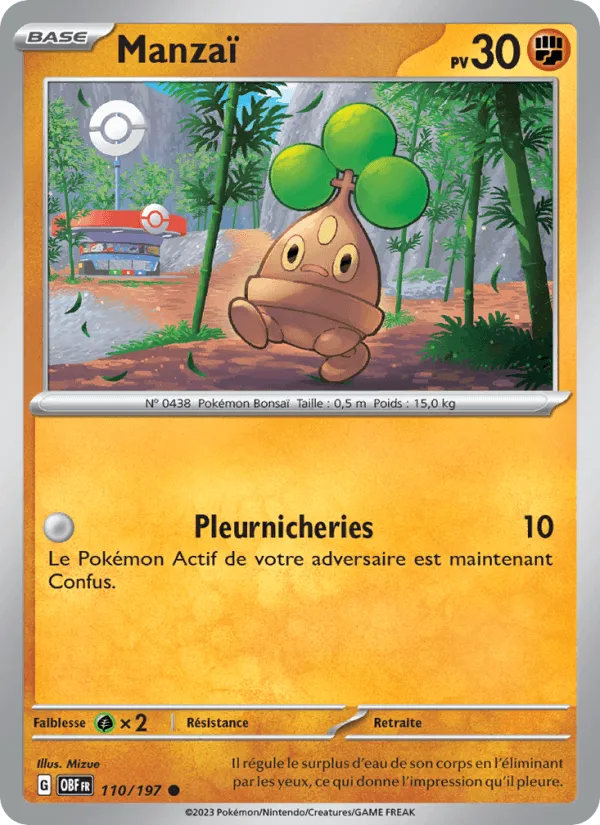 Manzaï · Flammes Obsidiennes 110/197