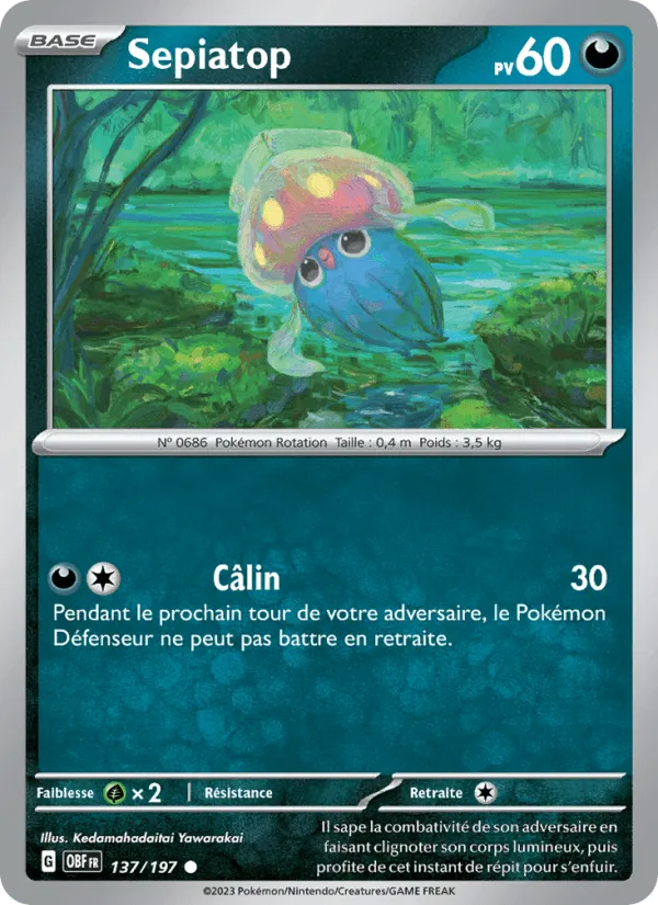 Sepiatop · Flammes Obsidiennes 137/197