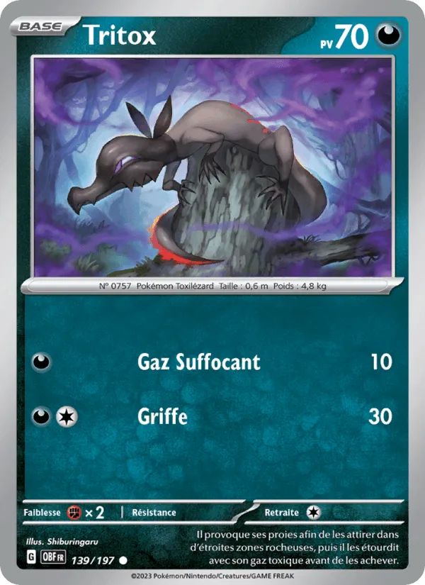 Tritox · Flammes Obsidiennes 139/197