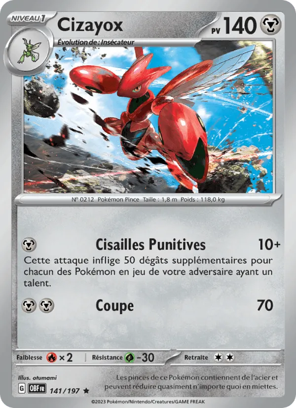 Cizayox · Flammes Obsidiennes 141/197