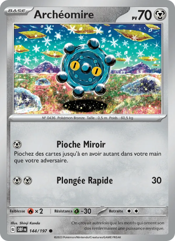 Archéomire · Flammes Obsidiennes 144/197