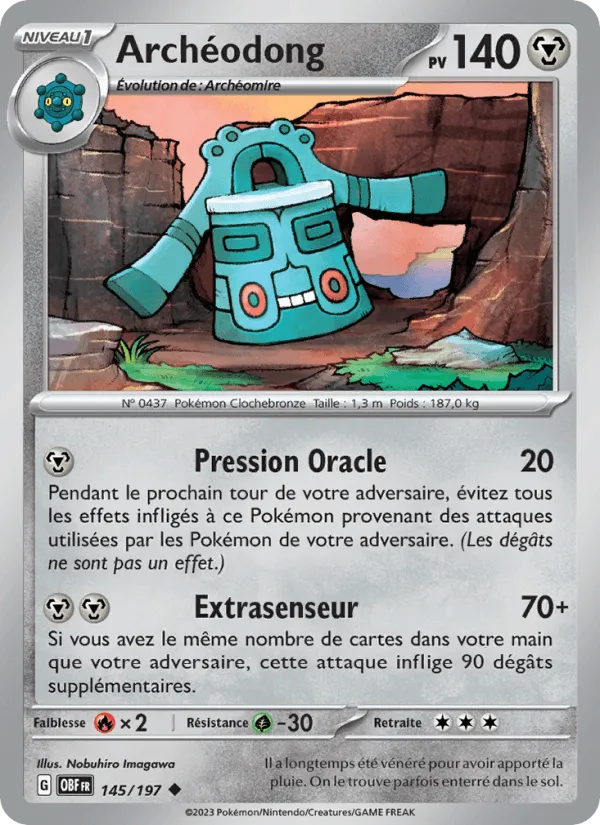 Archéodong · Flammes Obsidiennes 145/197