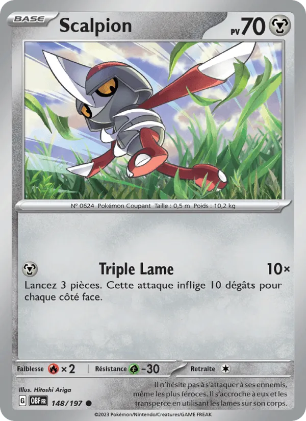 Scalpion · Flammes Obsidiennes 148/197