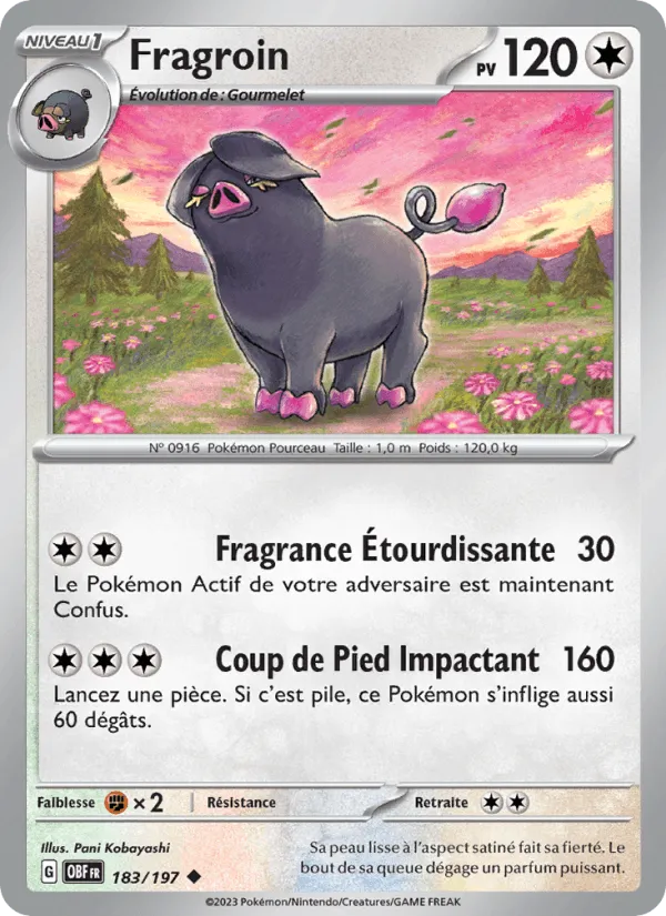 Fragroin · Flammes Obsidiennes 183/197
