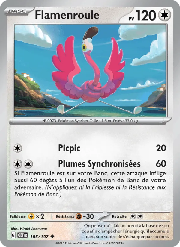 Flamenroule · Flammes Obsidiennes 185/197