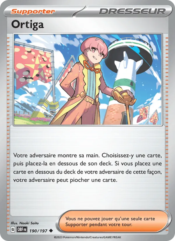 Ortiga · Flammes Obsidiennes 190/197