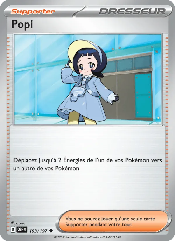 Popi · Flammes Obsidiennes 193/197