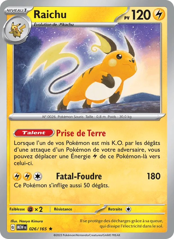 Raichu · 151 026/165